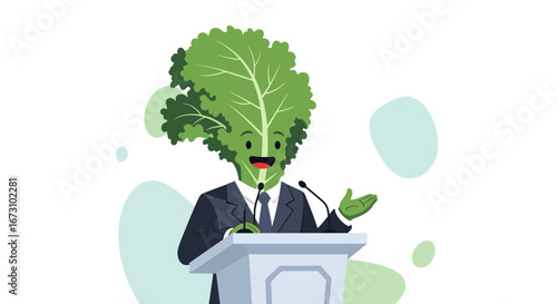 Kale Man Gives an Inspiring Speech About Nutrition and The Benefits of Vegetable Life.