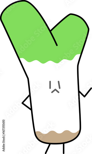 대파, 파, 채소, 야채, 식재료, 요리재료, 국재료, 찌개재료, 김치재료, 파잎, 줄기채소, 생대파, 요리에쓰는파, 대파그림,캐릭터 대파