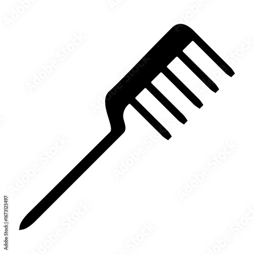 Comb Vector Glyph Icon Design