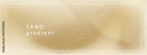 Abstract Sand Gradient Background with Soft Textured Design in Beige and Gold Tones. Vector