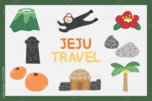 KOREA JEJU TRAVEL element