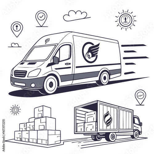 truck with trailer
