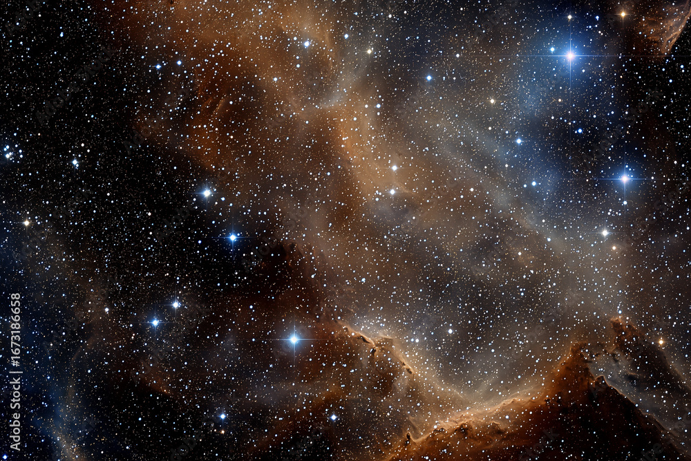 Naklejka premium 宇宙、星