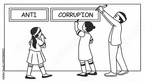 Youth Anti-Corruption Advocacy & Awareness. Children promoting integrity and fighting against corrupt practices through education.