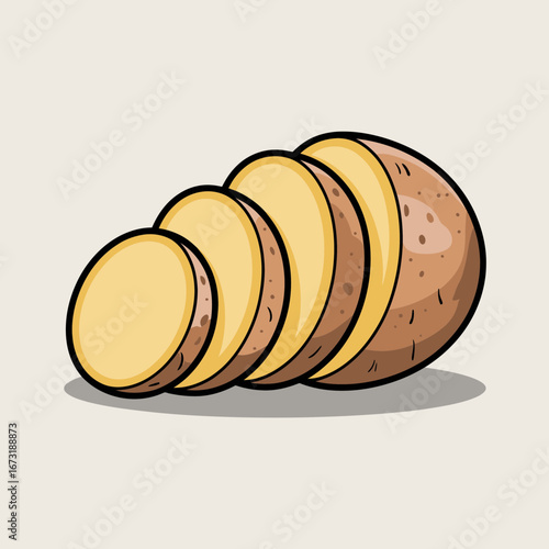 vector illustration of bread