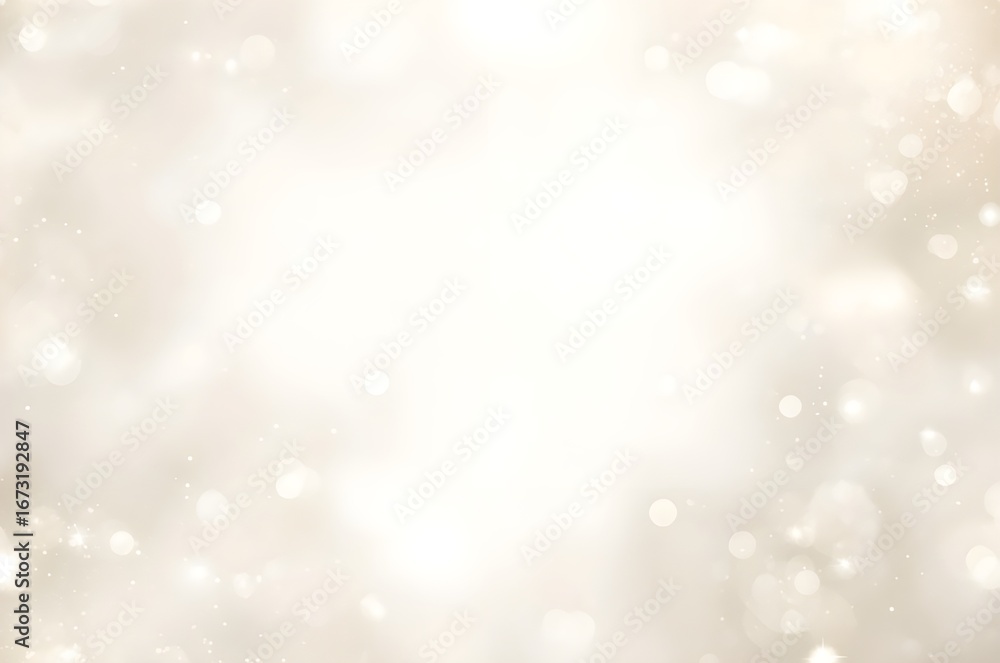 Obraz premium Soft focus bright white light burst with sparkling bokeh effect