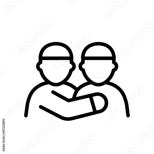 Two healthcare workers with face masks and gloves