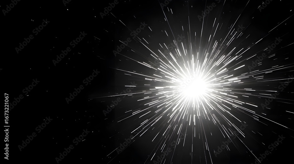 Fototapeta premium explosion of stars