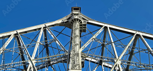 Historische Brücke Blaues Wunder in Dresden