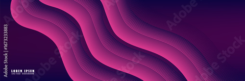 Abstract Fluid Neon Color Wave. Abstract Faded Ribbon. suit for bussines,contens,website.