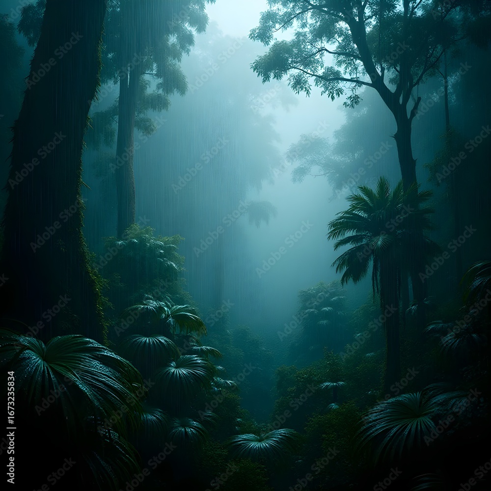 Obraz premium Rainforest-3