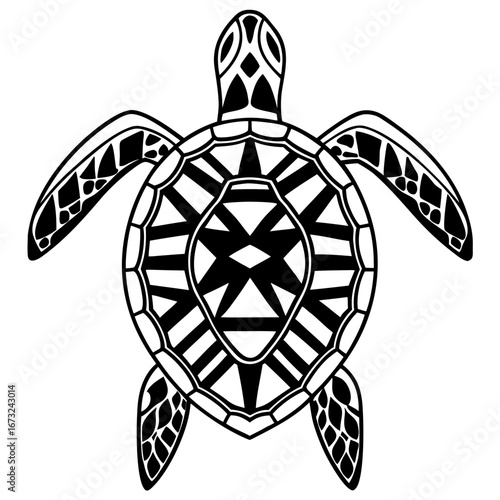 turtle zentangle coloring page