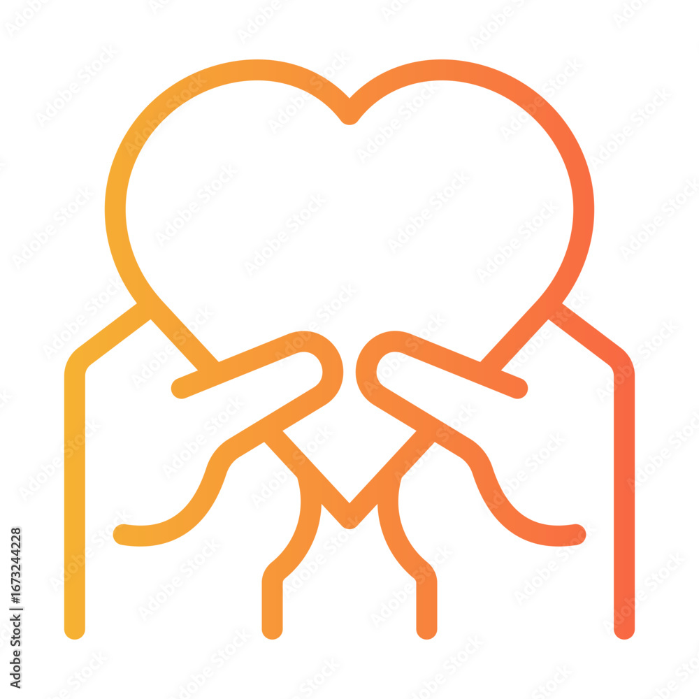 Obraz premium Compassion concept illustration for people and community