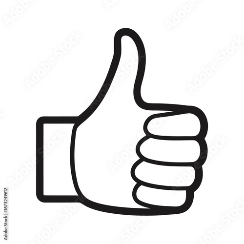 thumb up hand sign