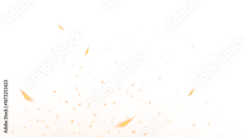 Fire Flames with Sparks Overlay. Png Illustration	