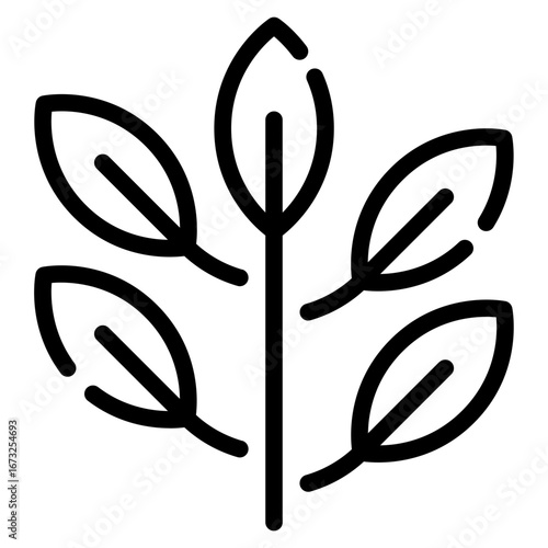 Tea Leaves Packaging Icon