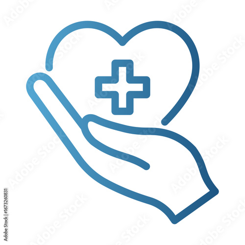 Medical Care concept illustration for people and community
