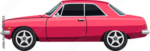 old model vintage unique car vector transparent 