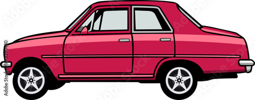old model vintage unique car vector transparent 