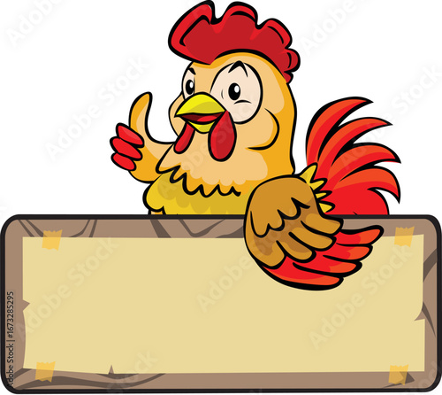 Animal Banner Illustraion Design Vector Cartoon