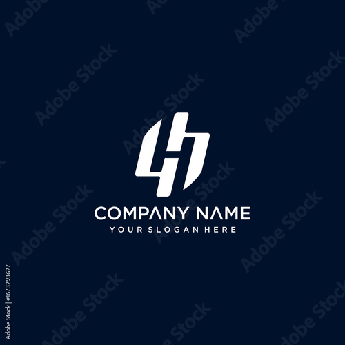 	
h letter vector logo abstract	

