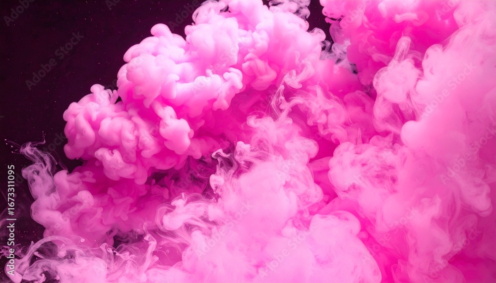 Fototapeta premium Abstract smoke on black background. color clouds. 