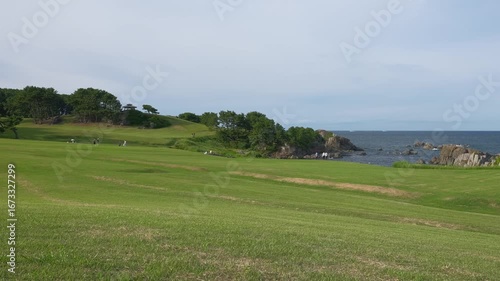 種差海岸の美しい風景 [ 方角:北 ] 三陸復興国立公園2025 夏