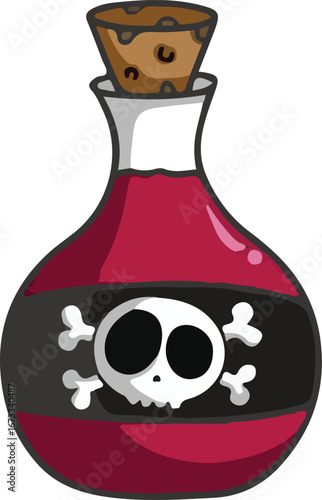 halloween silhouette of a jug