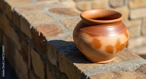 old clay pot