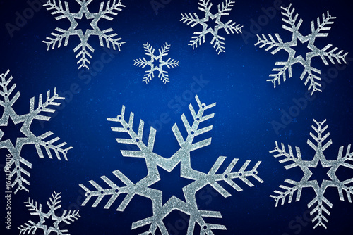 Snow Flakes, Snowfalke Background, Winter holiday event