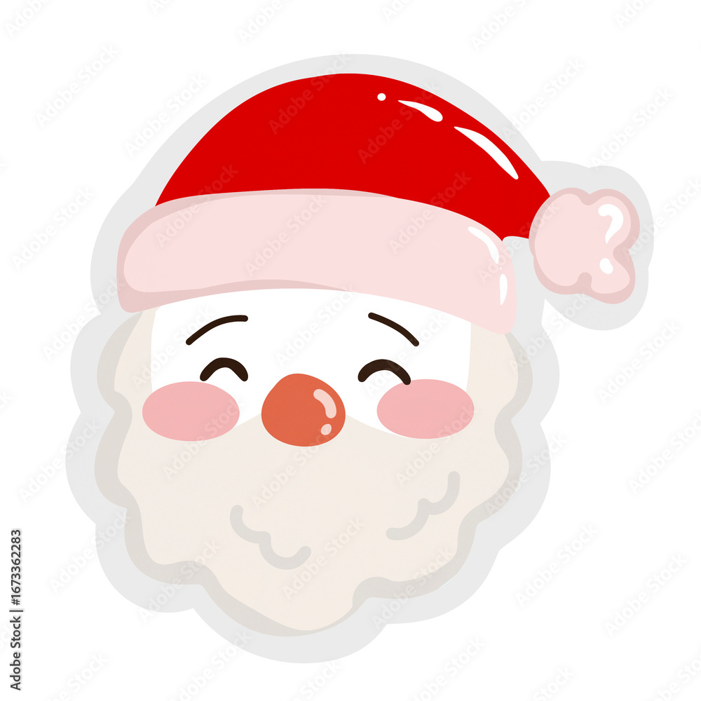 santa claus sticker