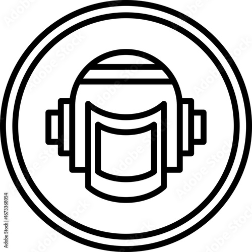 Police Helmet Icon