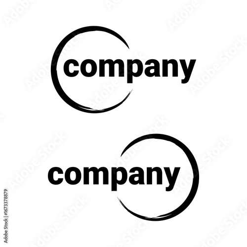 circular generic logo design, circle, circular, company, abstract, business, icon, element, symbol, illustration, modern, round, connection, simple, shape, company, geometric, infinity