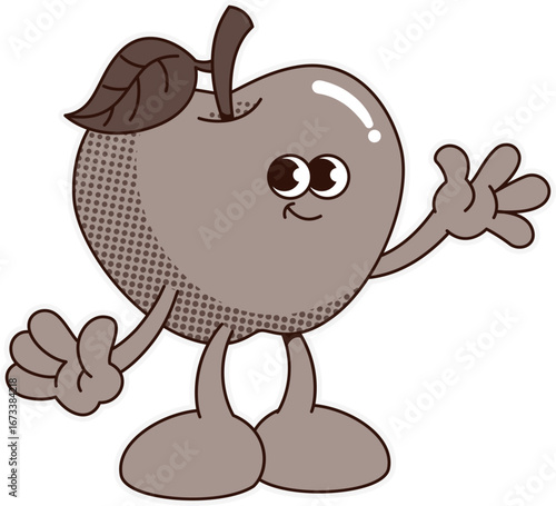 Groovy Apple Character