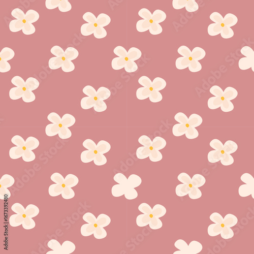 seamless pattern with flowers