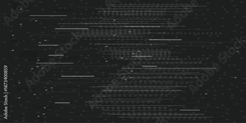 Glitch digital pixel noise, damage corrupted signal. Cyberpunk digital texture. Disintegration video effect. Tv screen background. Video rewind texture no signal 