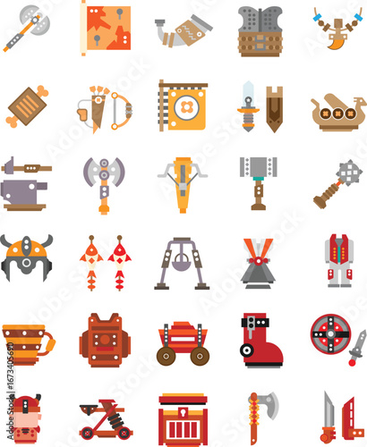 Indian tribal equipment icon