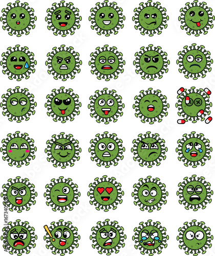 bacterial illustration expression