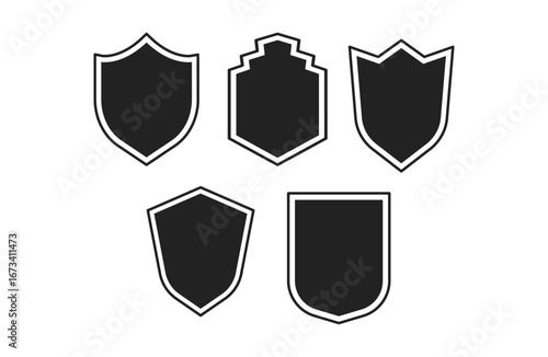 set of shields