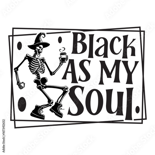 Skull black as my soul