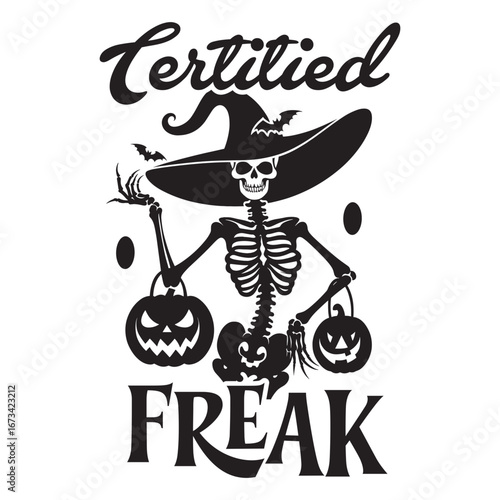 Certitied freak of Skeleton