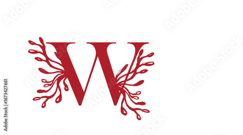 Adobe IllustratoElegant ornamental alphabet design with intricate floral and decorative vector elements. The letter is styled with vintage patterns, luxury curves, and artistic flourishes, w