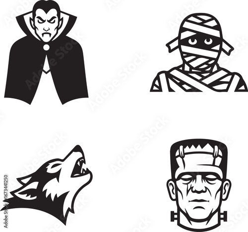 Vampire and Mummy Icon