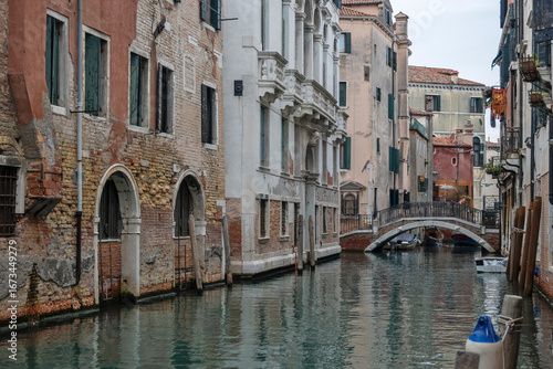 The Old Town of city of Venice, Italy