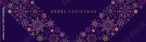 Merry Christmas and  2026 Happy New Year  holiday abstract background  template  design with snowflake, snowfall, cristal , stars  Modern  Xmas  vector illustration