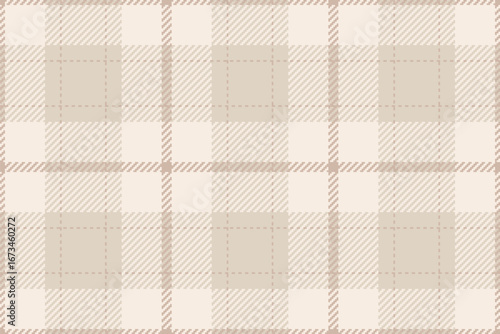 Neutral tartan pattern in beige and cream, ideal for classic designs and cozy textures. Use for backgrounds, textiles, or elegant, timeless themes.