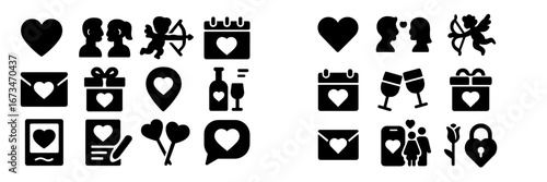 Heart vector collection for love and romance designs