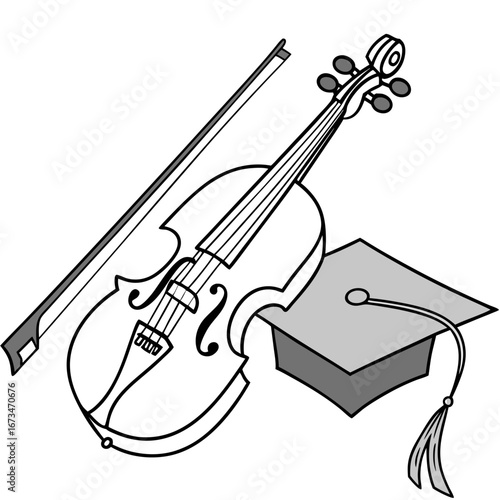 violin and bow