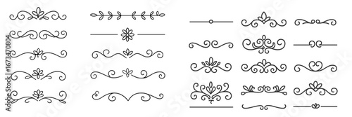 Elegant floral and swirl vector decorations for every use