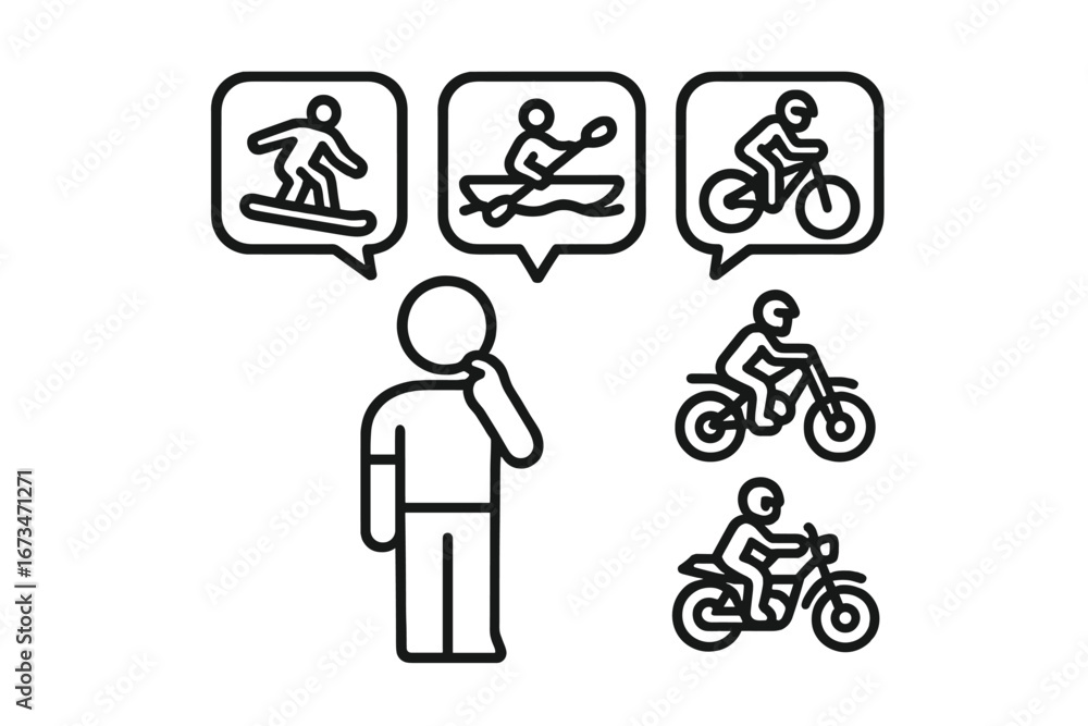Decision-making process for choosing outdoor activities Decision-making process for choosing outdoor activities